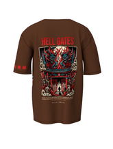 Illusion Brown Unisex Oversized Special Edition T-Shirt